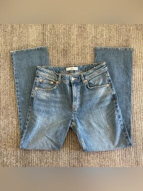 Mango mid/low rise jeans size 4